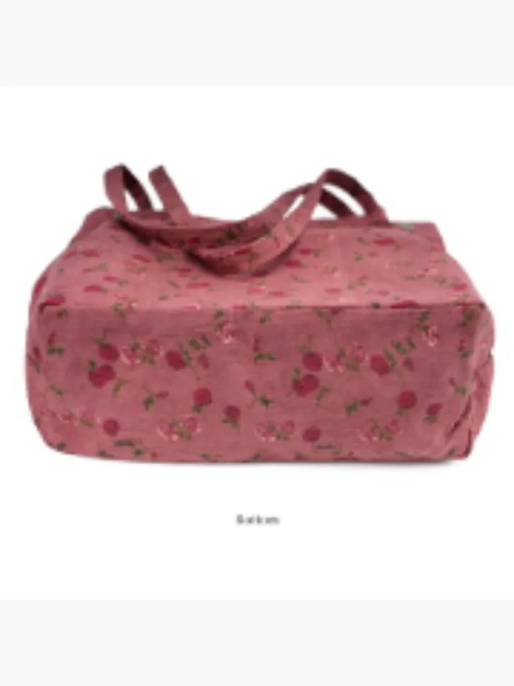 Corduroy Tote Bag Canvas Shoulder Handbags for Women Travel Shopping